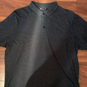 Travis Matthew Charcoal Gray men’s polo